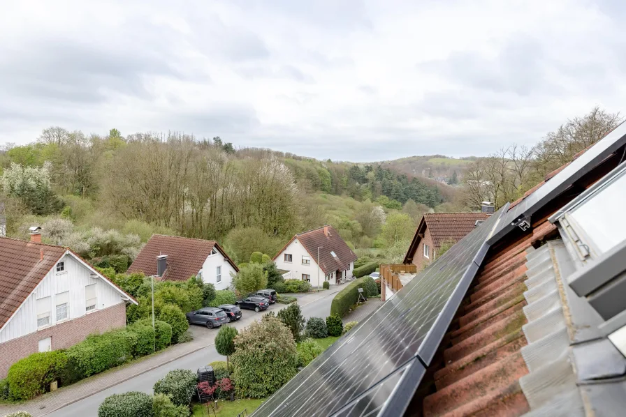 Ausblick vom Dachgeschoss