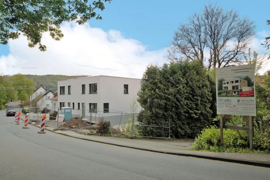 Ansicht - Haus kaufen in Hagen - Familienfreundliche Neubau- Doppelhaushälfte im Märchenviertel in Hagen