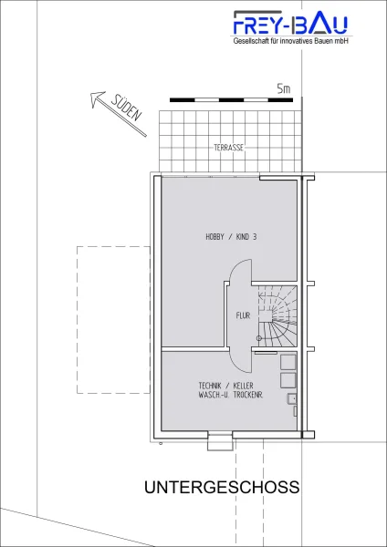 Grundriss Untergeschoss