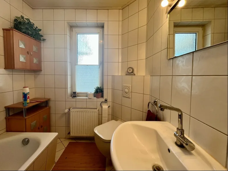 Badezimmer im Erdgeschoss