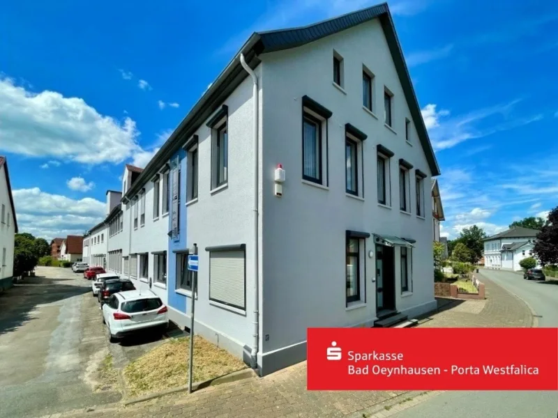 Außenansicht - Büro/Praxis kaufen in Bad Oeynhausen - Gepflegte Gewerbeimmobilie in guter Lage