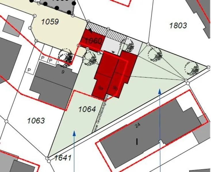 Lageplan-Visualisierung