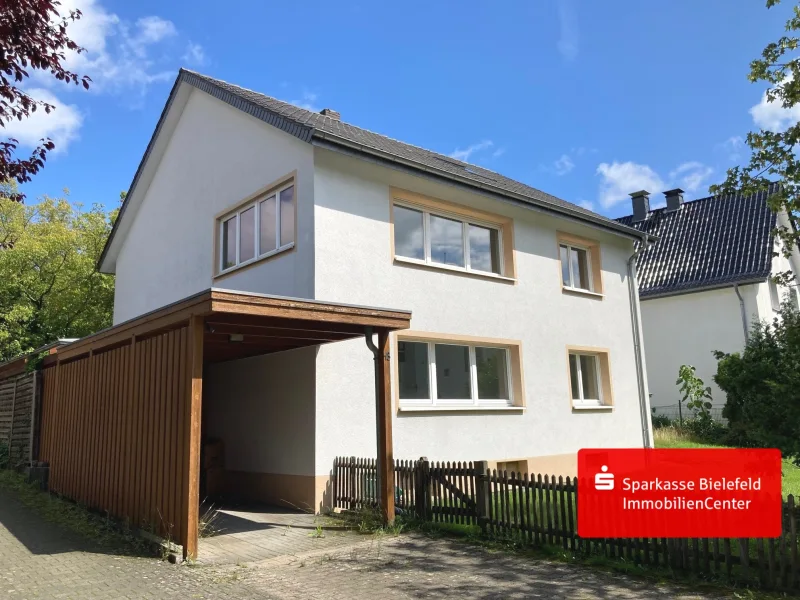  - Haus kaufen in Bielefeld - Großzügiges Einfamilienhaus in ruhiger Lage von Brackwede 