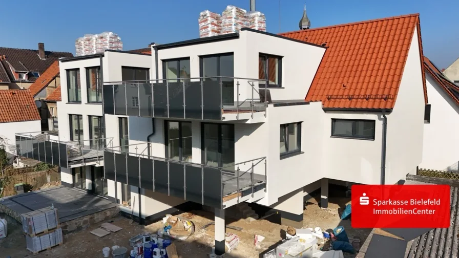 Außenansicht - Wohnung kaufen in Lemgo - Traumhafte Neubau-Etagenwohnung in Lemgo