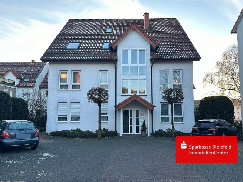  - Wohnung kaufen in Bielefeld - Attraktive 3-Zimmer Eigentumswohnung mit Terrasse und Stellplatz in Brackwede