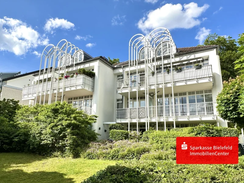  - Wohnung kaufen in Bielefeld - Maisonettewohnung mit Fernblick in exklusiver Waldrandlage am Frölenberg