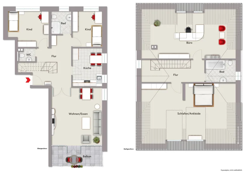 Visualisierung Grundriss