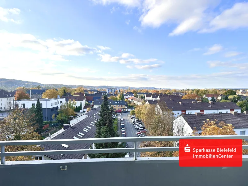  - Wohnung kaufen in Bielefeld - Modernisierte Eigentumswohnung in Stieghorst mit Teuto-Fernblick