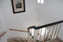 Treppenhaus ins Obergeschoss