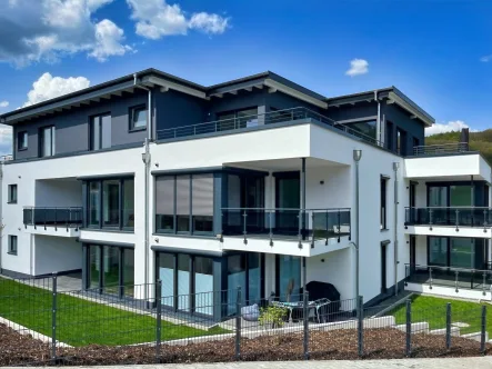 Objektansicht - Wohnung kaufen in Neunkirchen - Neue Penthouse-Wohnung in hochwertiger Ausstattung mit Aufzug in sonniger Lage von Struthütten!