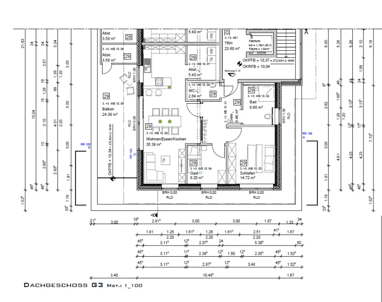 Wohnungsgrundriss 3.10