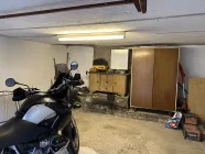 Garage in der Scheune