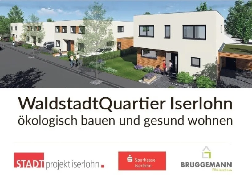  - Grundstück kaufen in Iserlohn - Neubau-Doppelhaushälfte als Variante "ausbaufertig" mit ca. 125 m² Wohnfläche!