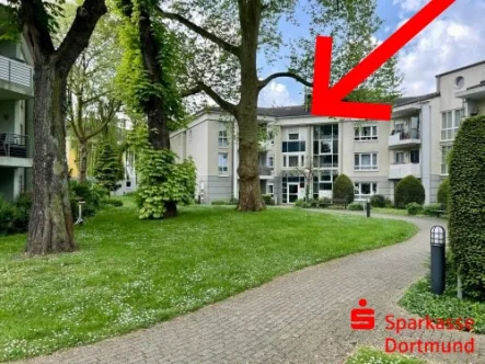 Eigentumswohnung im Erdgeschoss - Wohnung kaufen in Dortmund - Seniorenwohnung im Wohnpark "Kastanienhof"