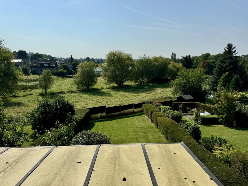 Ausblick vom Balkon 