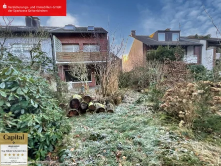 Rückansicht - Haus kaufen in Gelsenkirchen - IDYLLE UND HOHER WOHNKOMFORT IN RESSE!