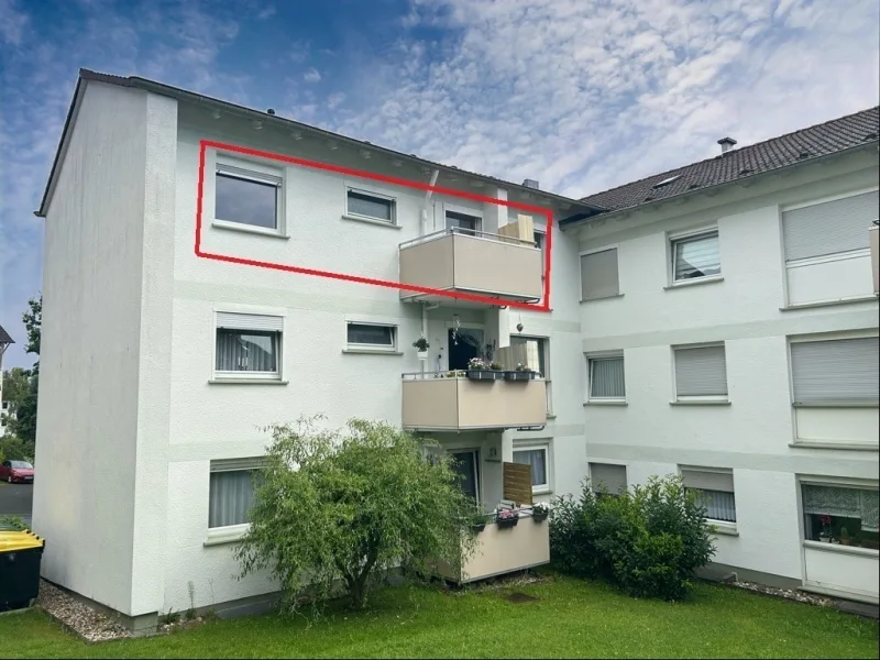 Frontbild mit Rahmen - Wohnung kaufen in Lüdenscheid - Optimale Aufteilung