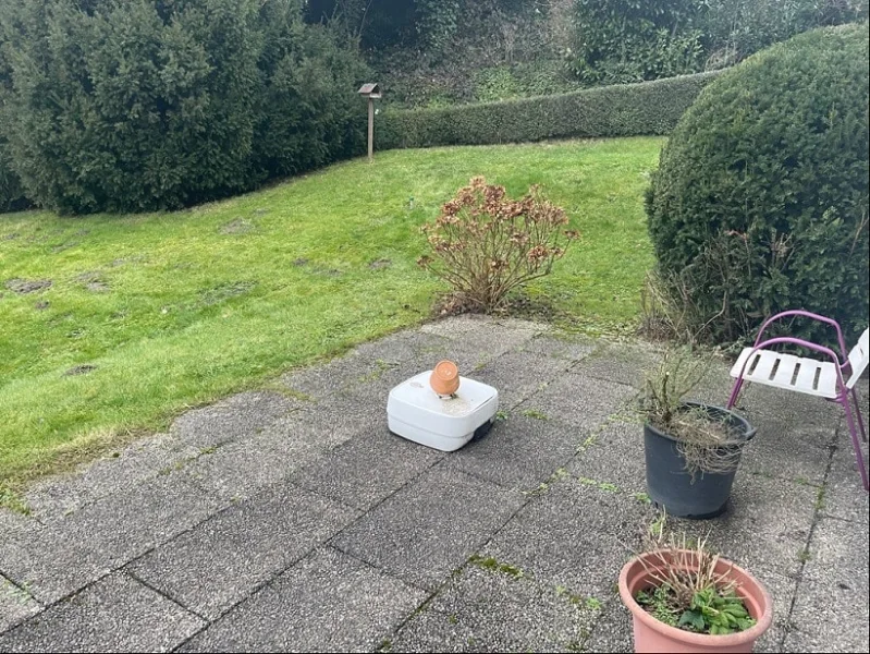 Terrasse der Einliegerwohnung