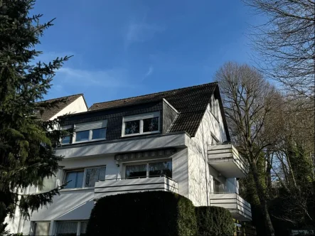 Hausansicht - Wohnung kaufen in Hagen - Moderne u. gepflegte 2,5 Zimmer - Wohnungin beliebter Lage Hagen- Quambusch / Spielbrink