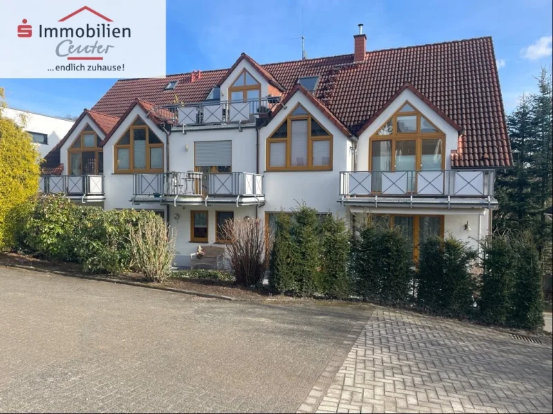 Hausansicht - Wohnung kaufen in Hagen - Moderne Maisonette-Eigentumswohnung mit BalkonIn grüner ruhiger Lage von Hagen-Berchum