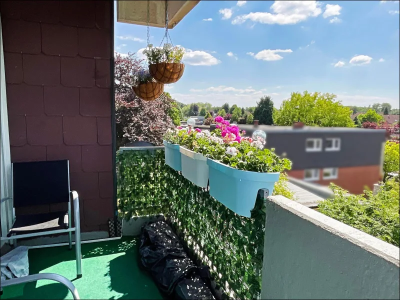 Jede Wohnung verfügt über einen Balkon