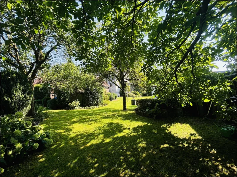 Großes Gartengrundstück mit altem Baumbestand