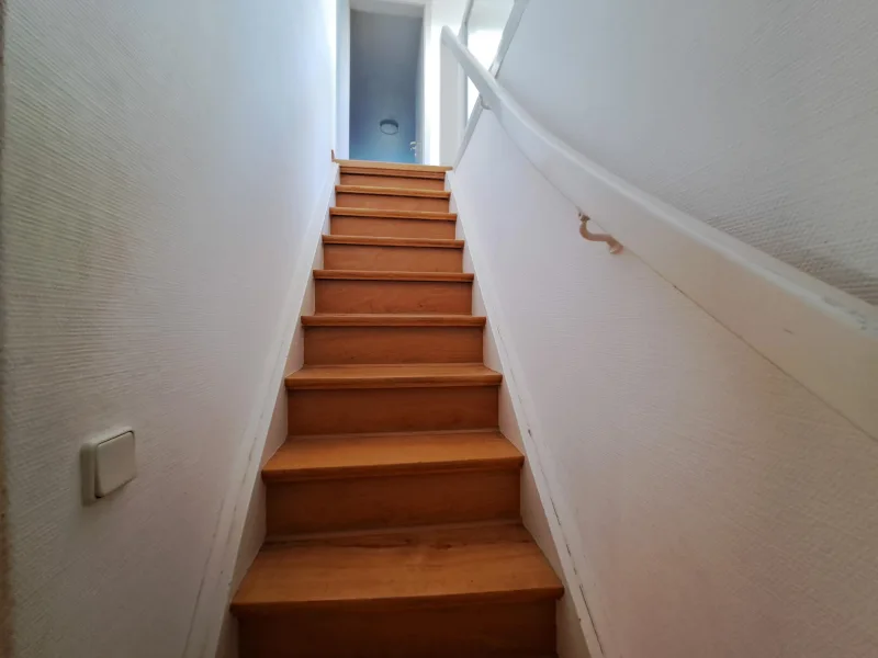 Treppe ins Dachgeschoss