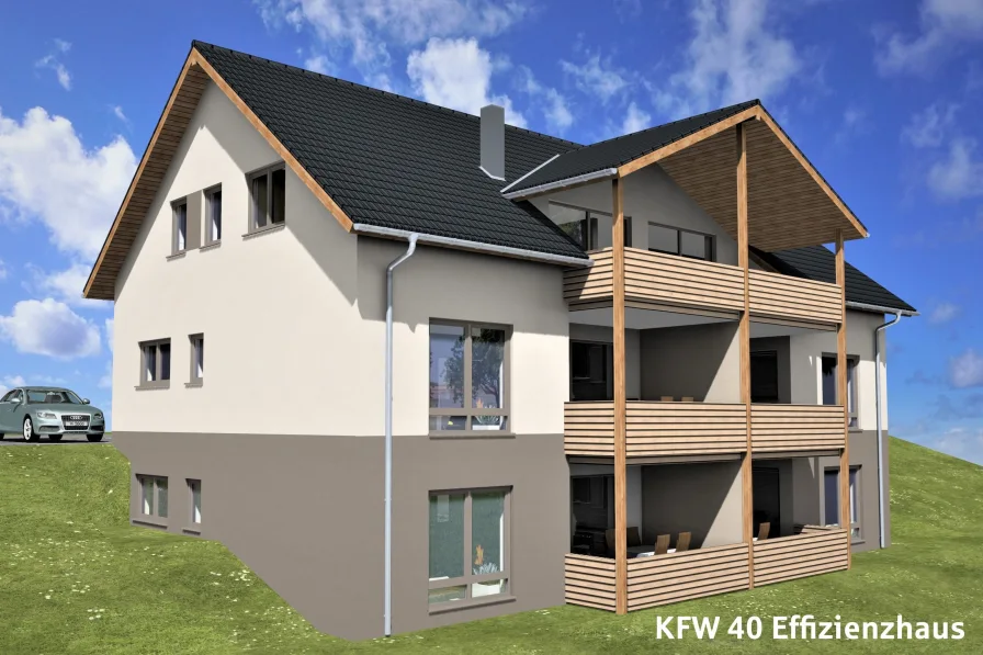 Titelbild KFW 40 - Wohnung kaufen in Winterberg - Schönes Wohnen ist wie jeden Tag Urlaub!Fünf komfortable Neubau-Eigentumswohnungen in Niedersfeld