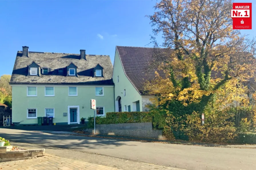 3016104a Ansicht fio - Haus kaufen in Brilon - Viel Platz für Ihre Familie!Renoviertes EFH in Thülen sucht neue Eigentümer!