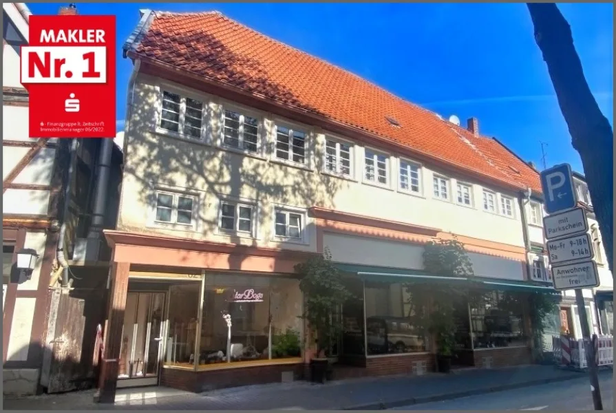 Straßenansicht - Haus kaufen in Soest - Historisches Gebäude innerhalb der Wälle von Soest !