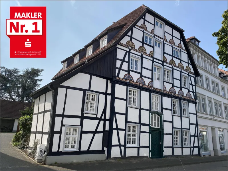 Hausansicht - Wohnung kaufen in Soest - Innerhalb der Wälle - eine 3 - Zimmer - Wohnung mit dem gewissen Etwas!