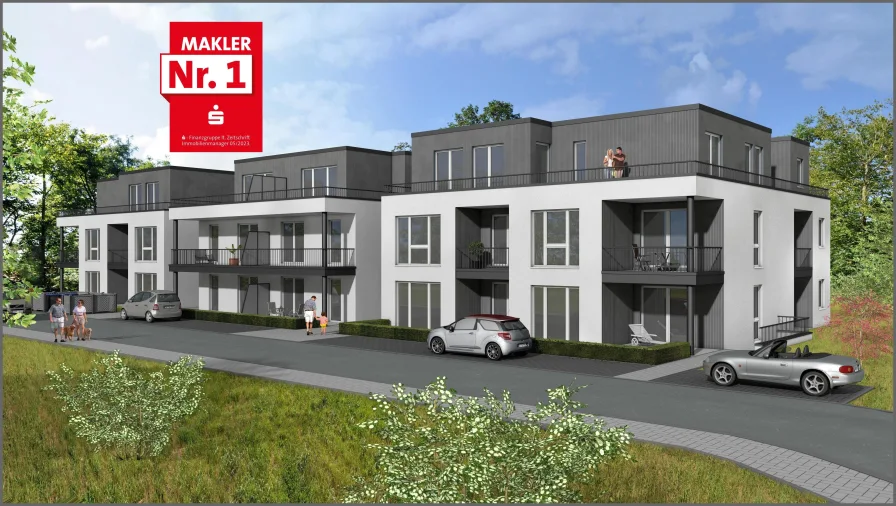 Animation Busanstraße 1 - Wohnung kaufen in Werl - Attraktive Eigentumswohnungen in Werl / Erstbezug 