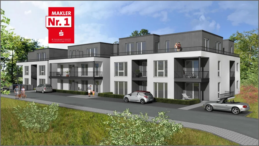 Animation Busanstraße 1 - Wohnung kaufen in Werl - Attraktive Eigentumswohnungen in Werl / Erstbezug 