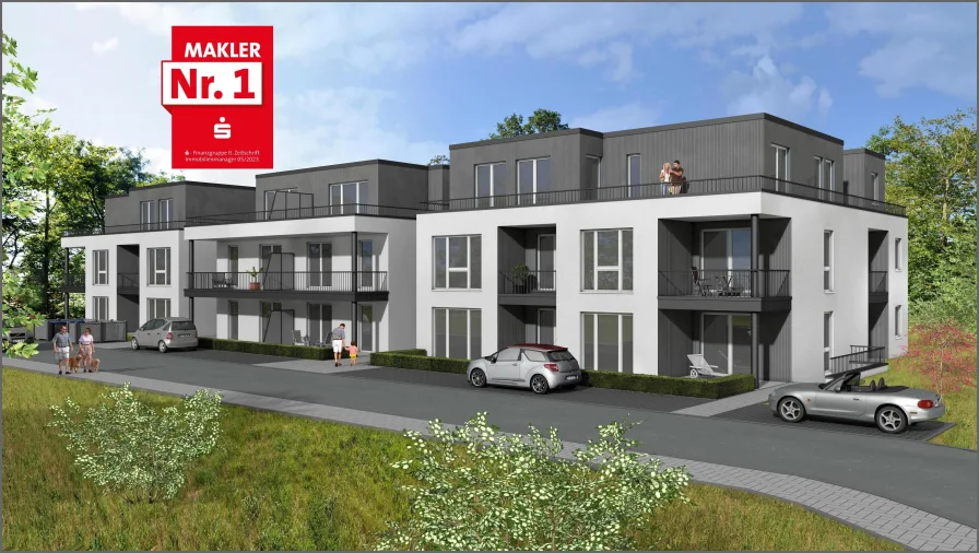 Animation Busanstraße 1 - Wohnung kaufen in Werl - Attraktive Eigentumswohnungen in Werl / Erstbezug 