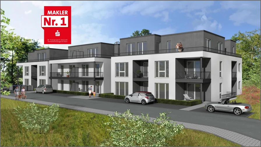 Animation Busanstraße 1 - Wohnung kaufen in Werl - Attraktive Eigentumswohnungen in Werl / Erstbezug 