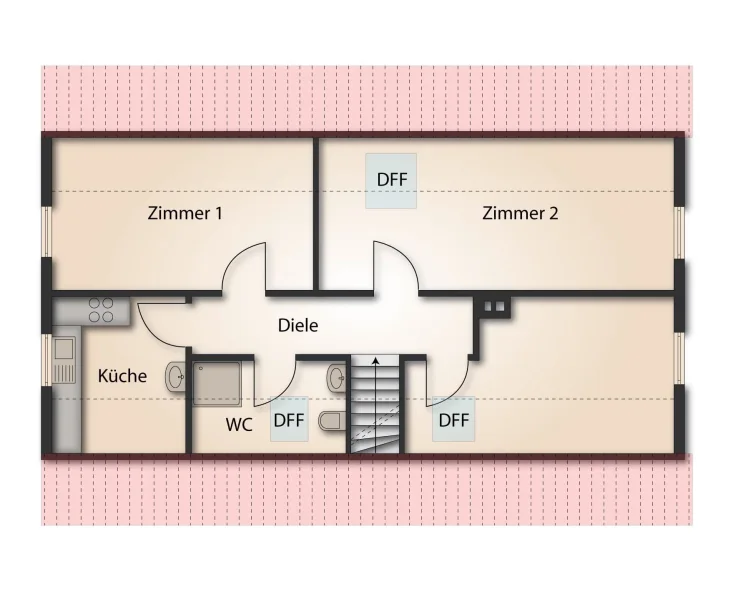 Dachgeschoss - Platz für Ihre Ideen