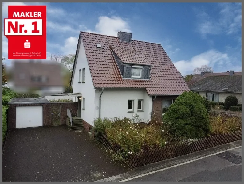  - Haus kaufen in Lippstadt - Klassisches Einfamilienhaus in ruhiger Wohnlage im Lippstädter Süden