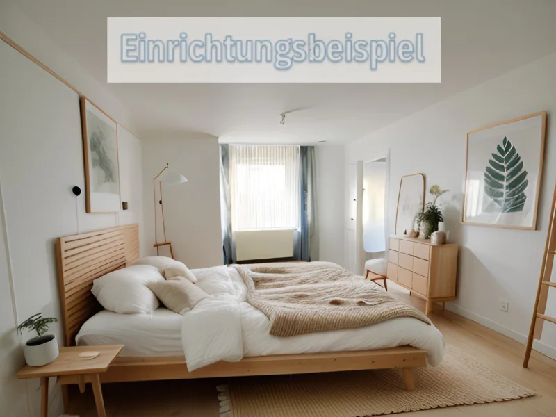 Einrichtungsbeispiel Schlafzimmer