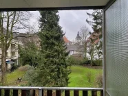 Blick vom Balkon