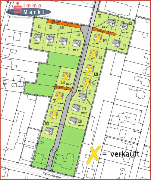 Exposébild - Grundstück kaufen in Petershagen - Baugebiet "Südlich Freibad" Lahde - Wohnen im Mittelzentrum Petershagens!