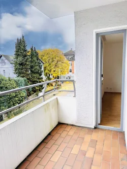 Balkon - Wohnung kaufen in Schwelm - Attraktive 2-Raum Eigentumswohnung im Herzen von Schwelm |Balkon | Aufzug | Garage|