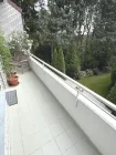 Der schöne Balkon im OG