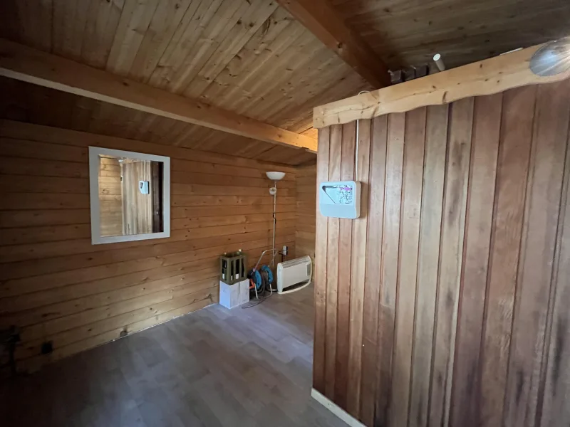 Sauna im Gartenhaus