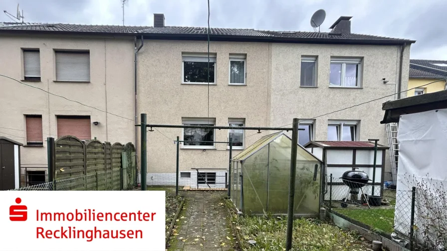  - Haus kaufen in Marl - *** Ein Zuhause mit Charme ***Reihenmittelhaus mit Garten in Marl-Drewer