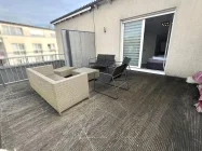 Die große Dachterrasse