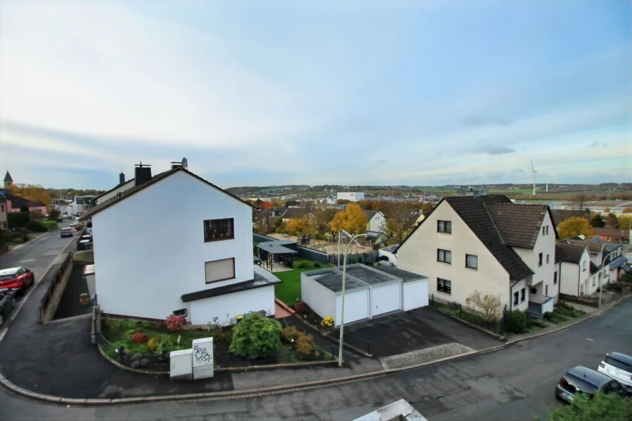 Ausblick Balkon Obergeschoss