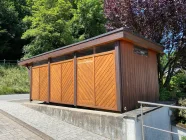 Ansicht des Carports