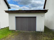 Ansicht der Garage