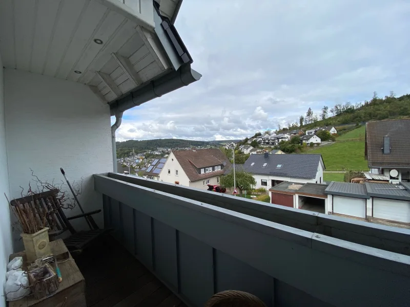 Balkon mit Ausblick