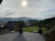 Terrasse mit Blick über Bad Laasphe